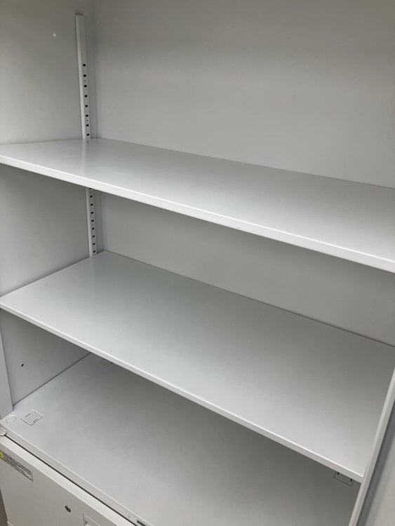 ウチダ（内田洋行）HS(ハイパーストレージ)シリーズ 両開きラテラル上下書庫 商品画像9