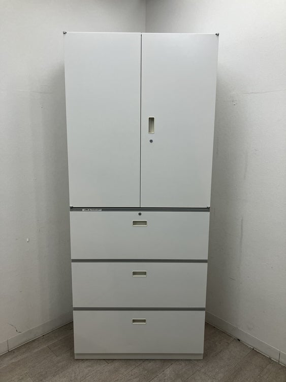 イトーキシンラインシリーズ 両開きラテラル上下書庫 商品画像1