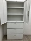 イトーキシンラインシリーズ 両開きラテラル上下書庫 商品画像6