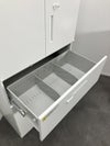 ウチダ（内田洋行）HS(ハイパーストレージ)シリーズ 両開きラテラル上下書庫 商品画像10