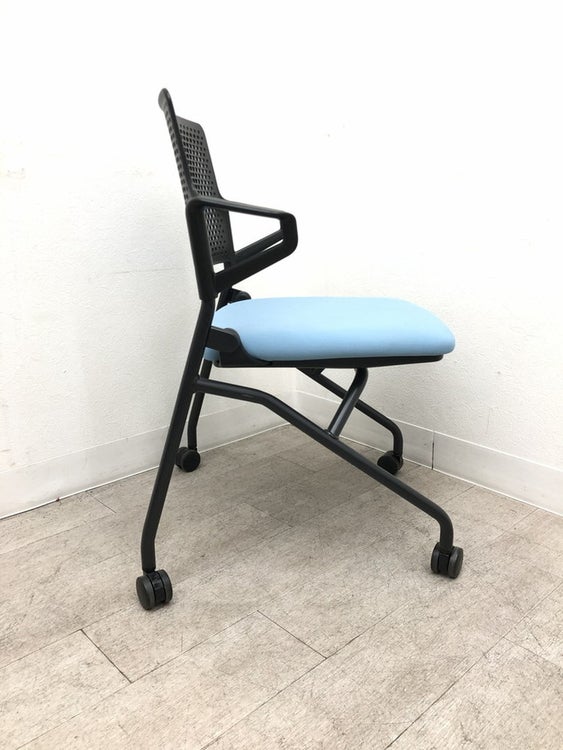 ウチダ（内田洋行）FM-345シリーズ ネスティングチェア4脚セット 商品画像7