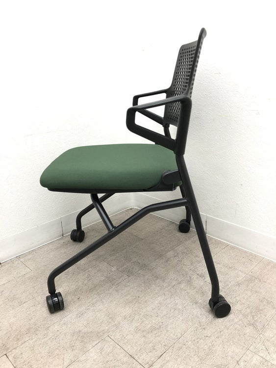 ウチダ（内田洋行）FM-345シリーズ ネスティングチェア4脚セット 商品画像10