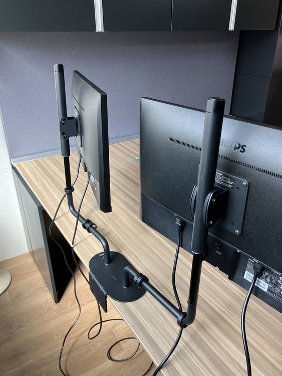 ルーポシリーズ 24.5インチ液晶モニター2台+モニターアームセット 商品画像3