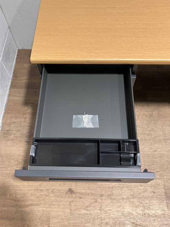 アイリスチトセ1400両袖デスク 商品画像11