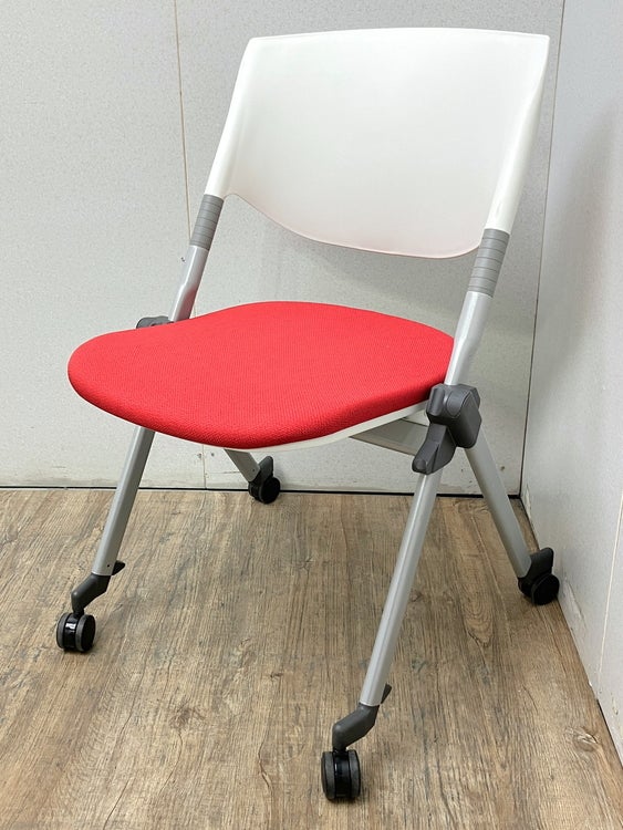 オカムラ スタッキングチェア H141ZA 0028| 無限堂ネットショップ