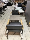 イトーキknot Work(ノットワーク)シリーズ カフェテーブル+ラウンジチェア3点セット 商品画像3