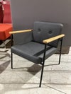 イトーキknot Work(ノットワーク)シリーズ カフェテーブル+ラウンジチェア3点セット 商品画像5