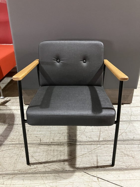 イトーキknot Work(ノットワーク)シリーズ カフェテーブル+ラウンジチェア3点セット 商品画像6