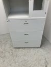 イトーキシンラインシリーズ 3段ラテラルガラス引き違い上下書庫 商品画像8