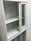 イトーキシンラインシリーズ クリアケースガラス引違い上下書庫 商品画像7