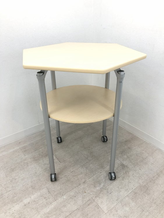 ライオン六角形テーブル 商品画像1