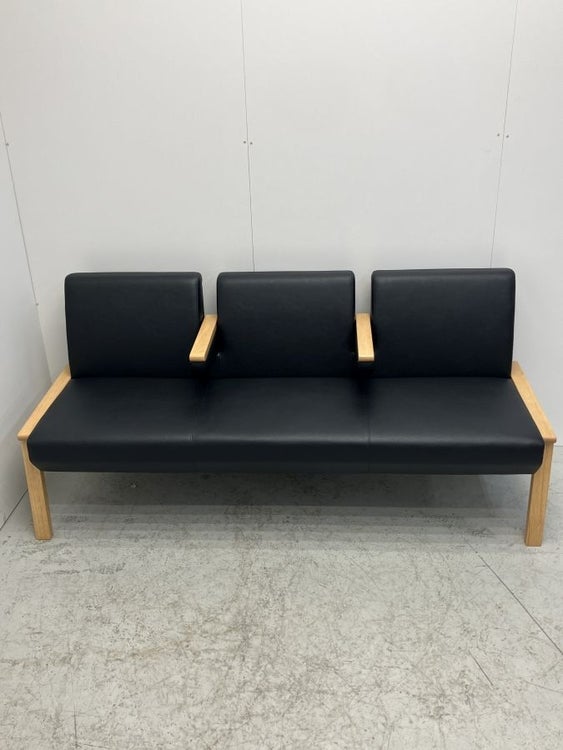 イトーキLZシリーズ 3人用ロビーチェア 商品画像2