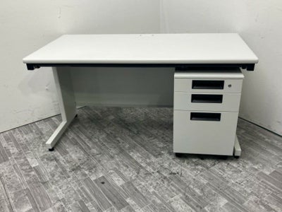 プラスフラットラインシリーズ 1400平デスク+ワゴンセット 商品画像1