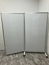 2連結ホワイトボードパーテーション 商品画像1