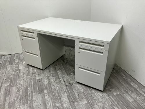 ウチダ（内田洋行）SCAENA（スカエナ）シリーズ　Sタイプ 1400両袖デスク 商品画像2