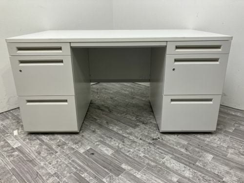 ウチダ（内田洋行）SCAENA（スカエナ）シリーズ　Sタイプ 1400両袖デスク 商品画像5