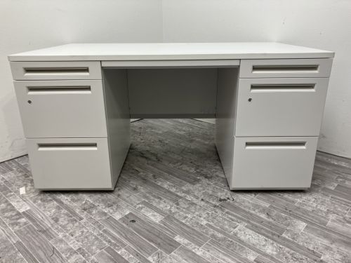 ウチダ（内田洋行）SCAENA（スカエナ）シリーズ　Sタイプ 1400両袖デスク 商品画像5