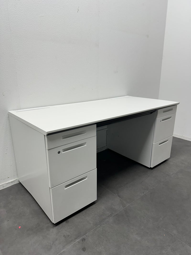 コクヨisシリーズ 1600両袖デスク 商品画像1
