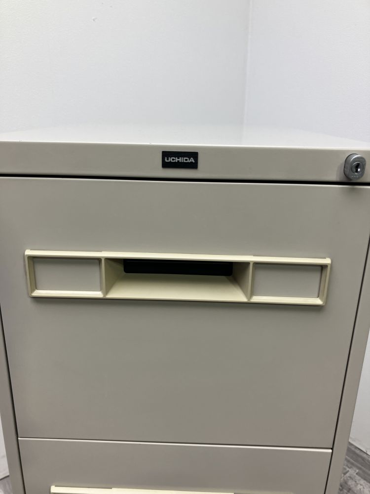 ウチダ（内田洋行）4段ファイリングキャビネット 商品画像4