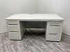 オカムラADVANCE（アドバンス）シリーズ 1600片袖デスク+ワゴンセット 商品画像1